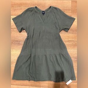 GAP Women's Olive Midi Dress
